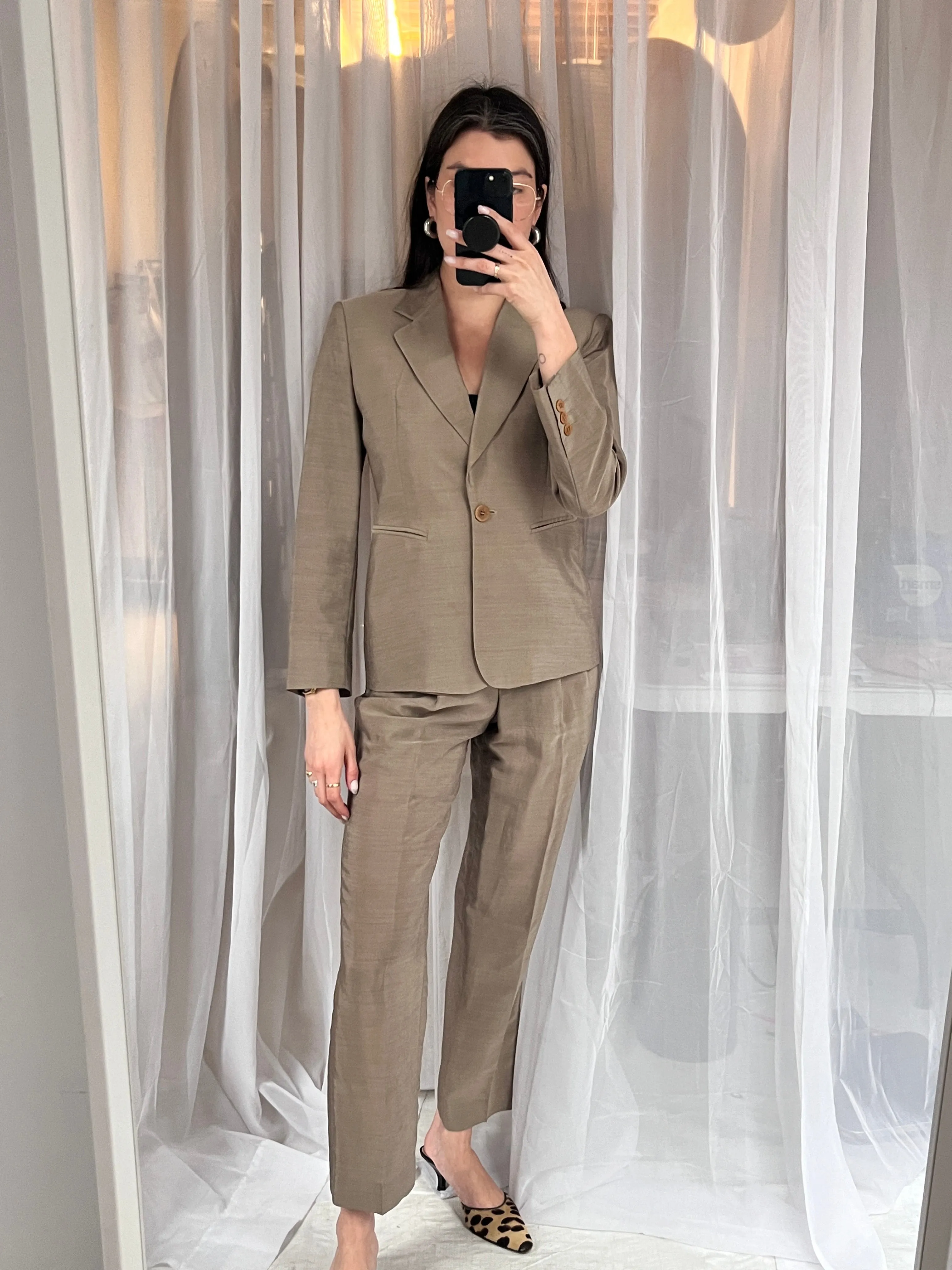 1990s Donna Karan pantsuit