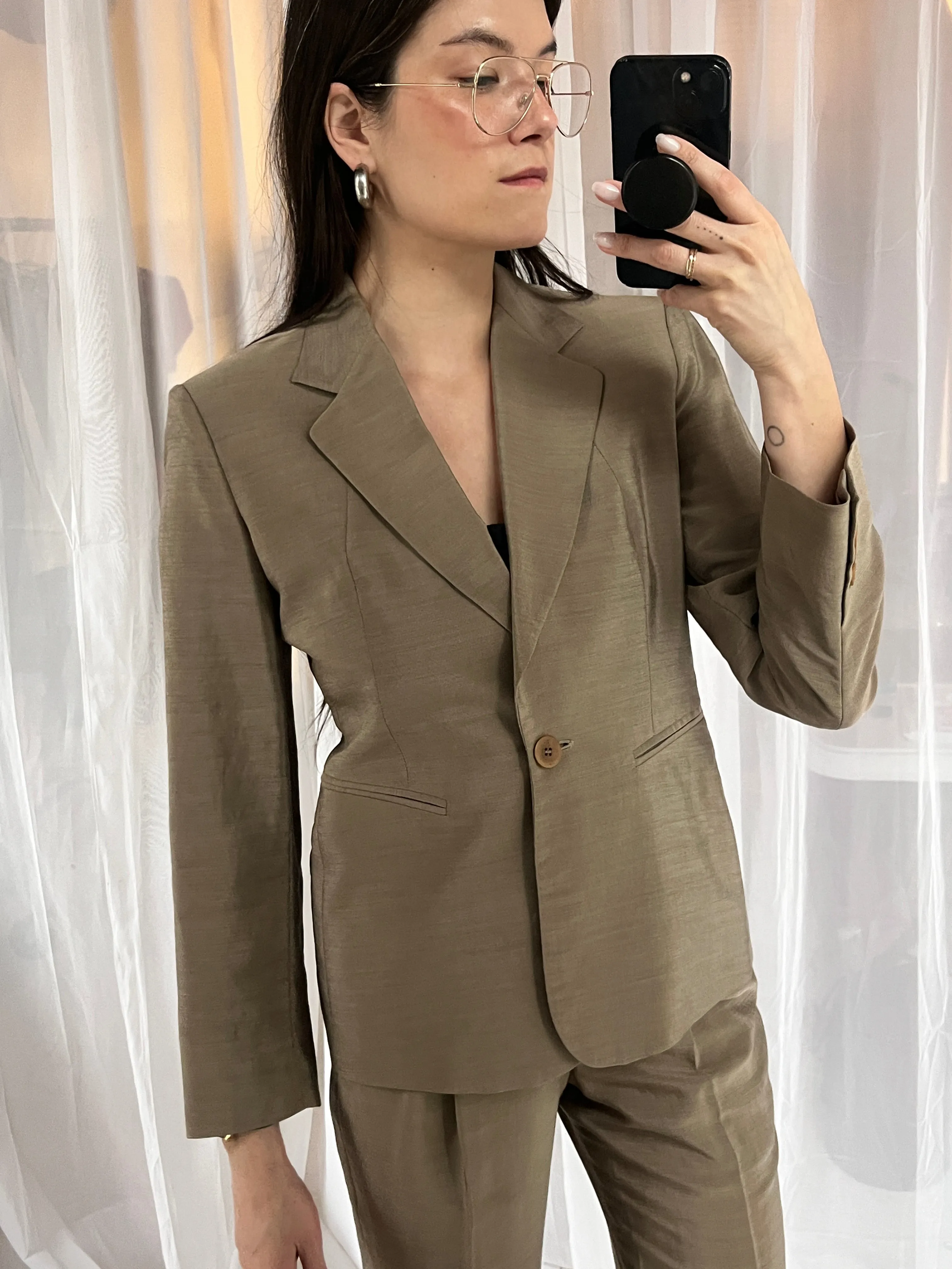 1990s Donna Karan pantsuit