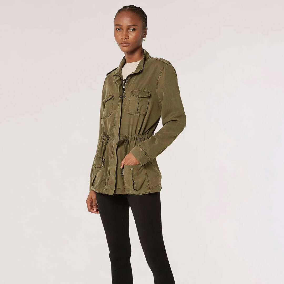 Apricot - MILITARY JACKET 4PKT - Military Green