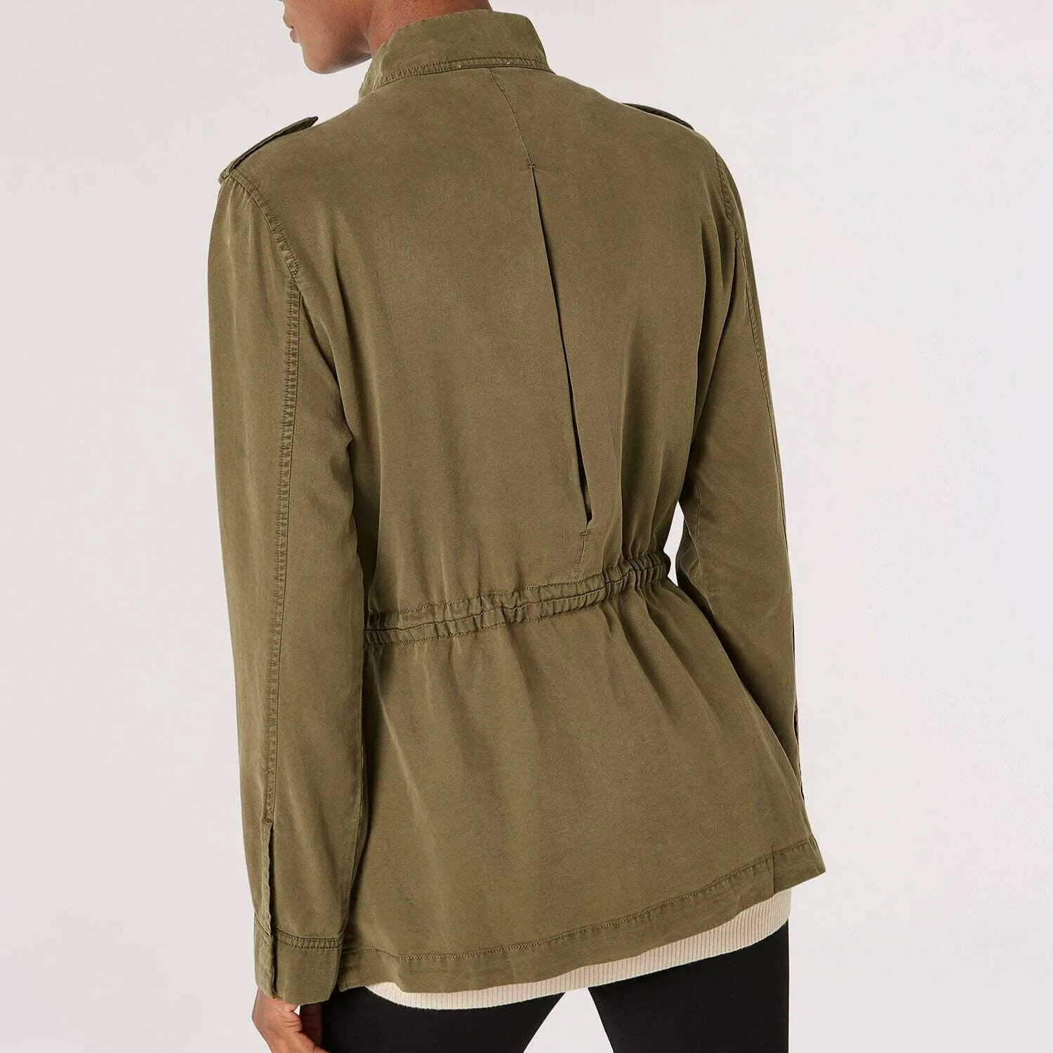 Apricot - MILITARY JACKET 4PKT - Military Green