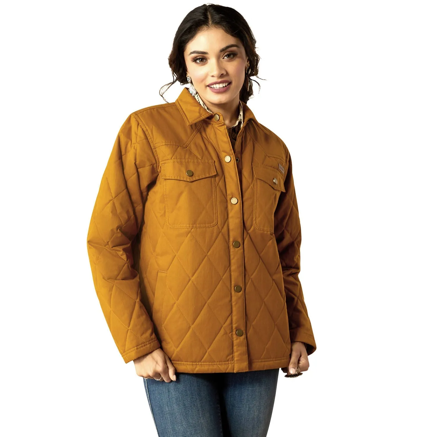 Ariat Women's Grizzly Quilted Barn Jacket