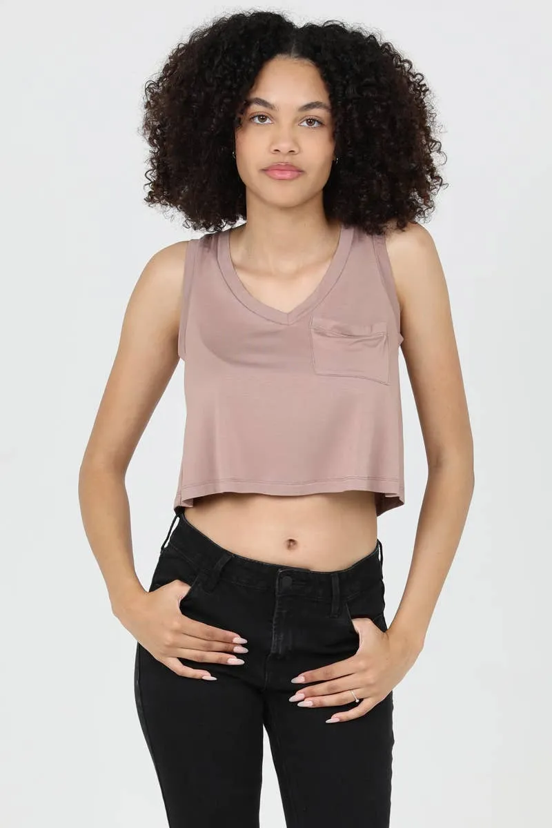 Asis V Neck Tank Top