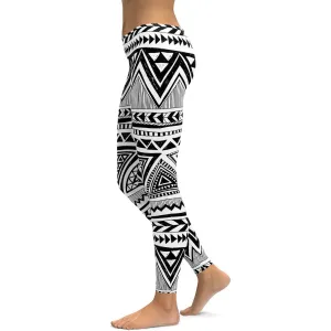 Aztec Pattern Leggings