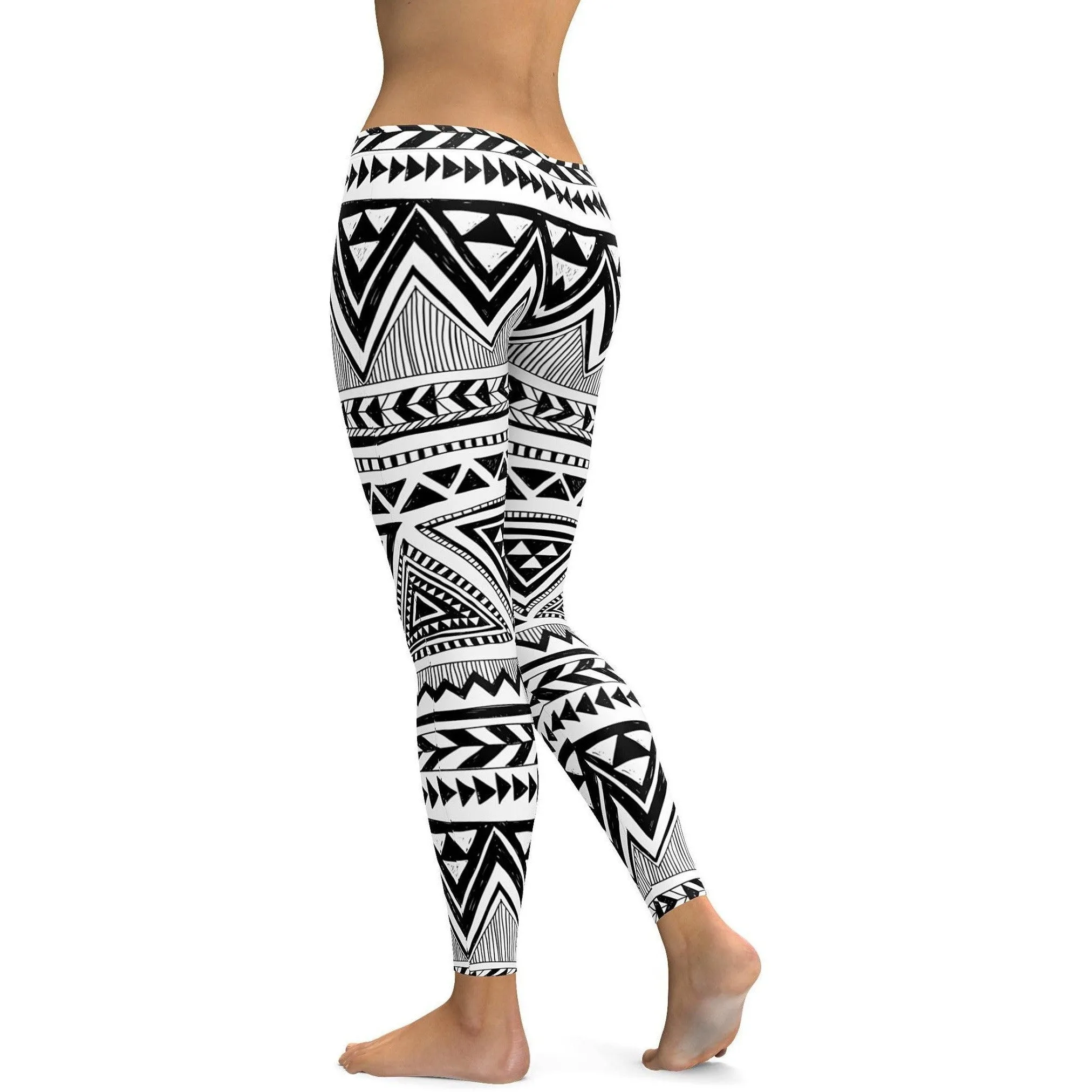 Aztec Pattern Leggings