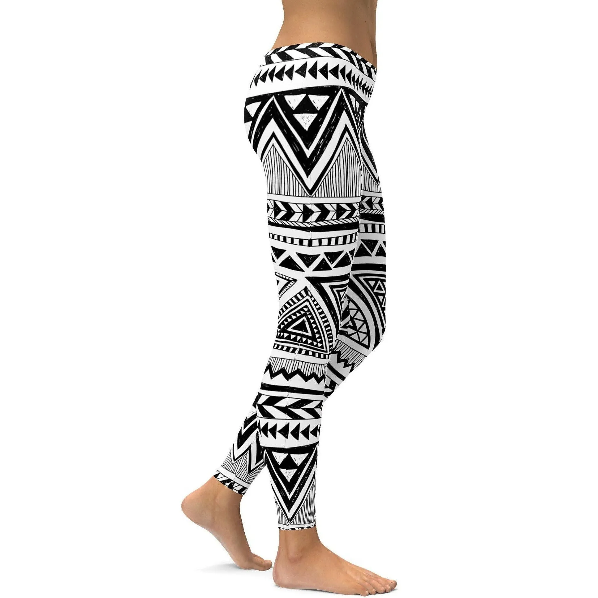 Aztec Pattern Leggings