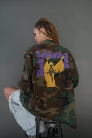 Black Sabbath Authentic Vintage Camo Jacket