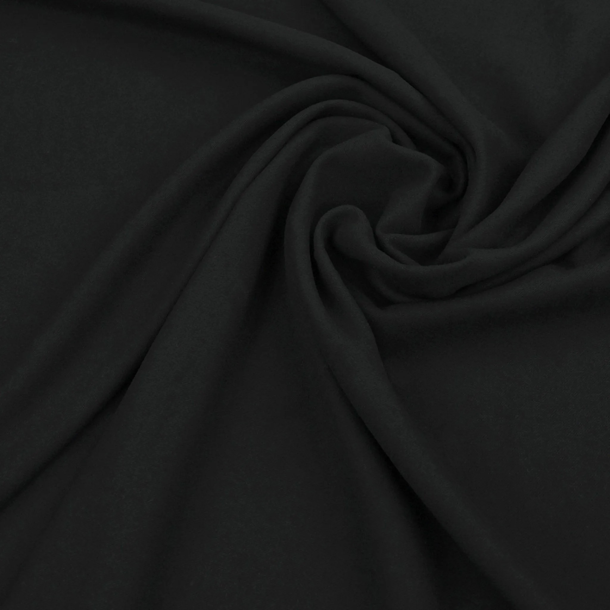 Black Suiting Flannel Fabric 98171