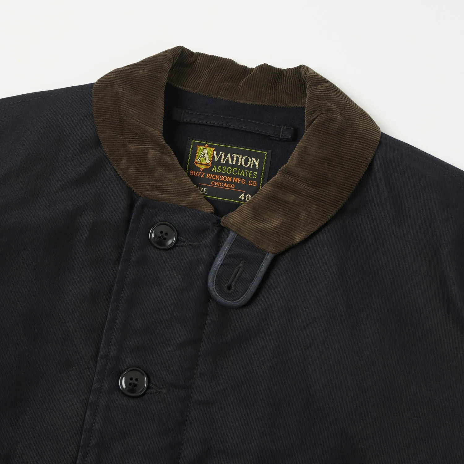 Buzz Rickson's AA N-1 Civilian Model Deck Jacket - Navy