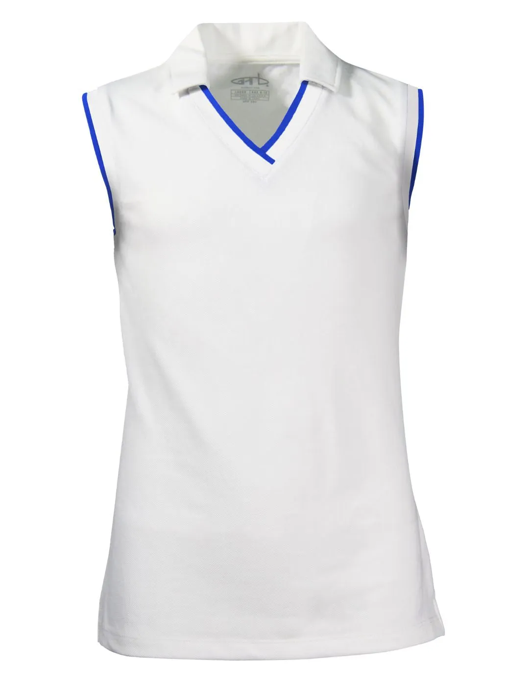 Chloe Youth Girls' Sleeveless Polo