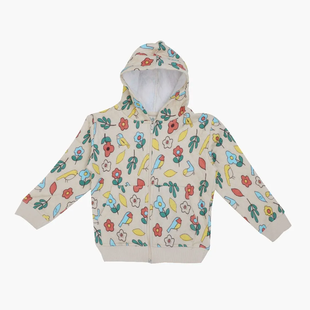 Cozy Nest - Quilted Hoodie Sweatshirts for kids