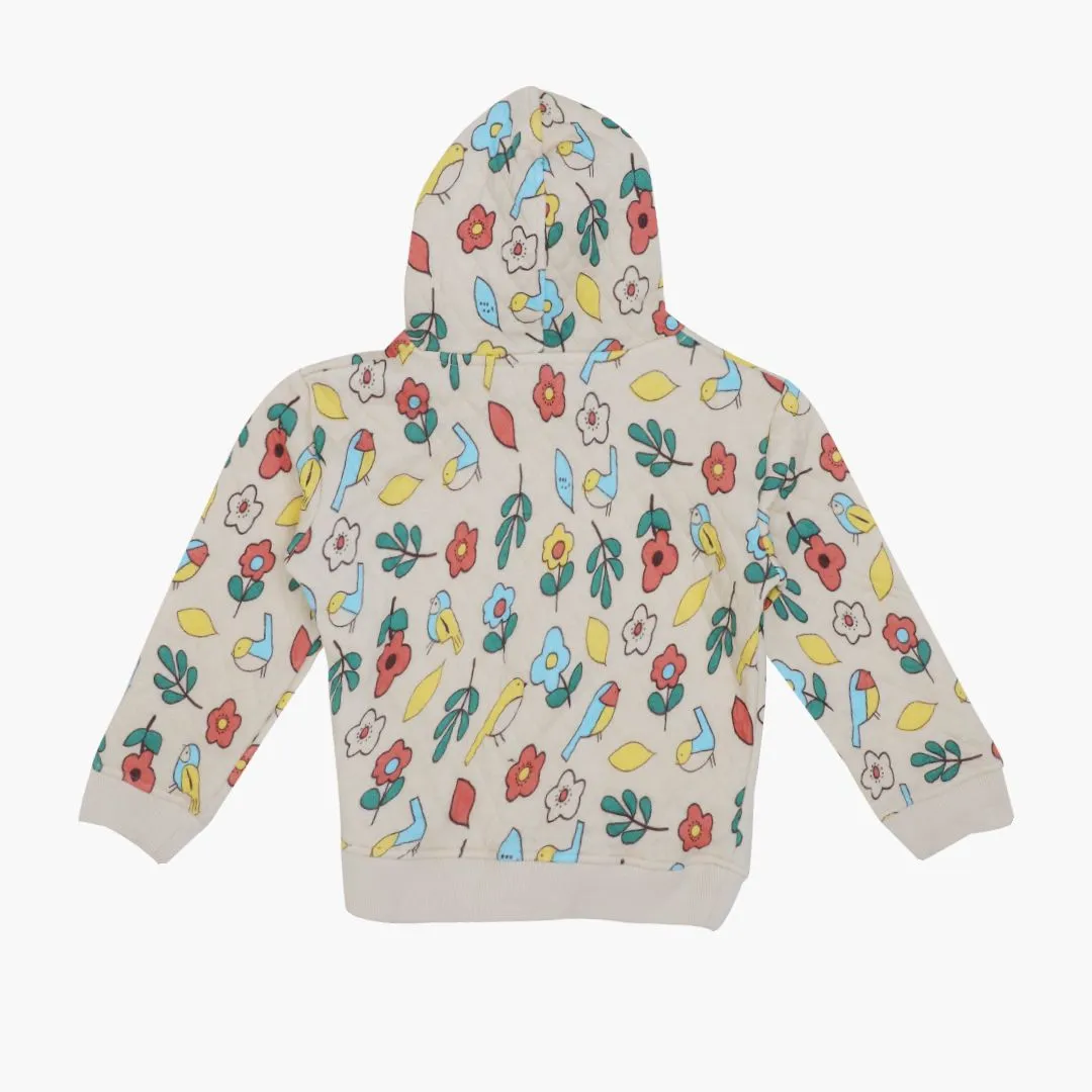 Cozy Nest - Quilted Hoodie Sweatshirts for kids