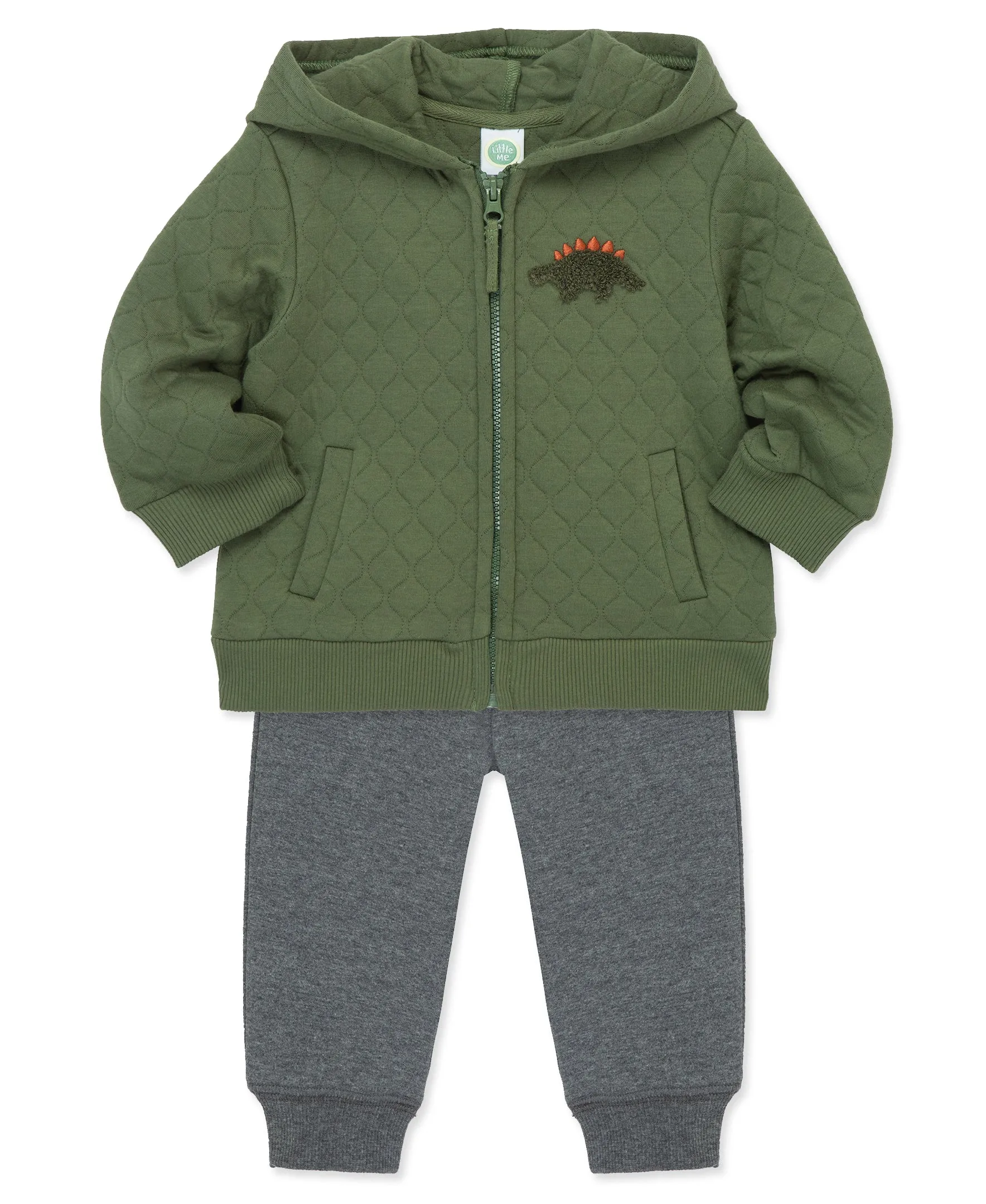 Dino Hoodie Set (2T-4T)