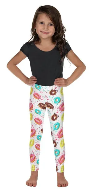 Doughnut Pattern Kid's Leggings