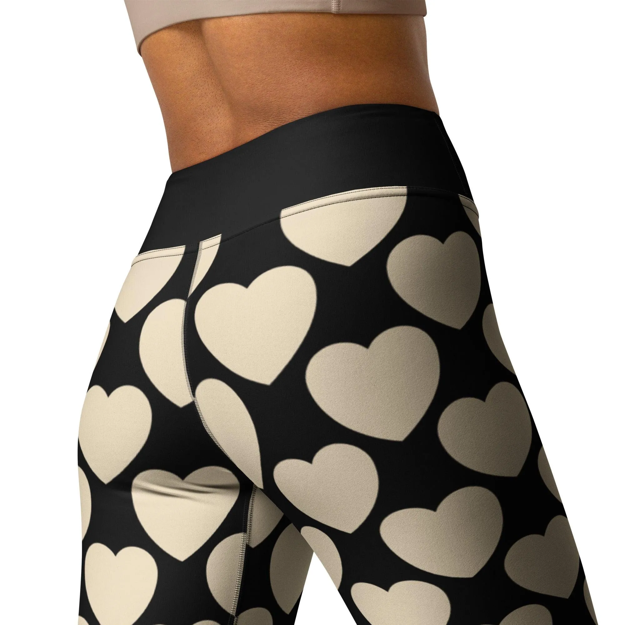 ELLIE LOVE black -2- Yoga Leggings