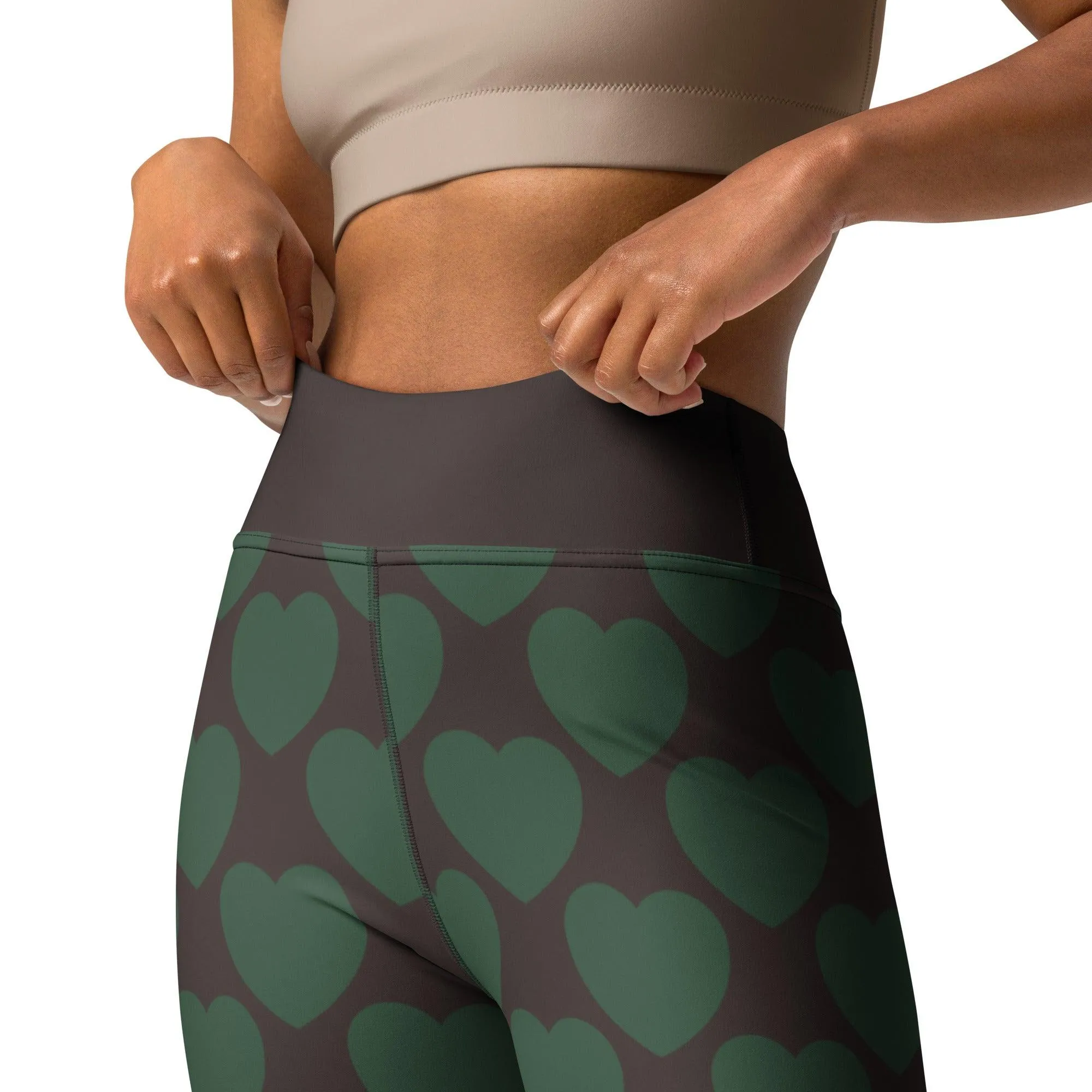 ELLIE LOVE forest -2- Yoga Leggings