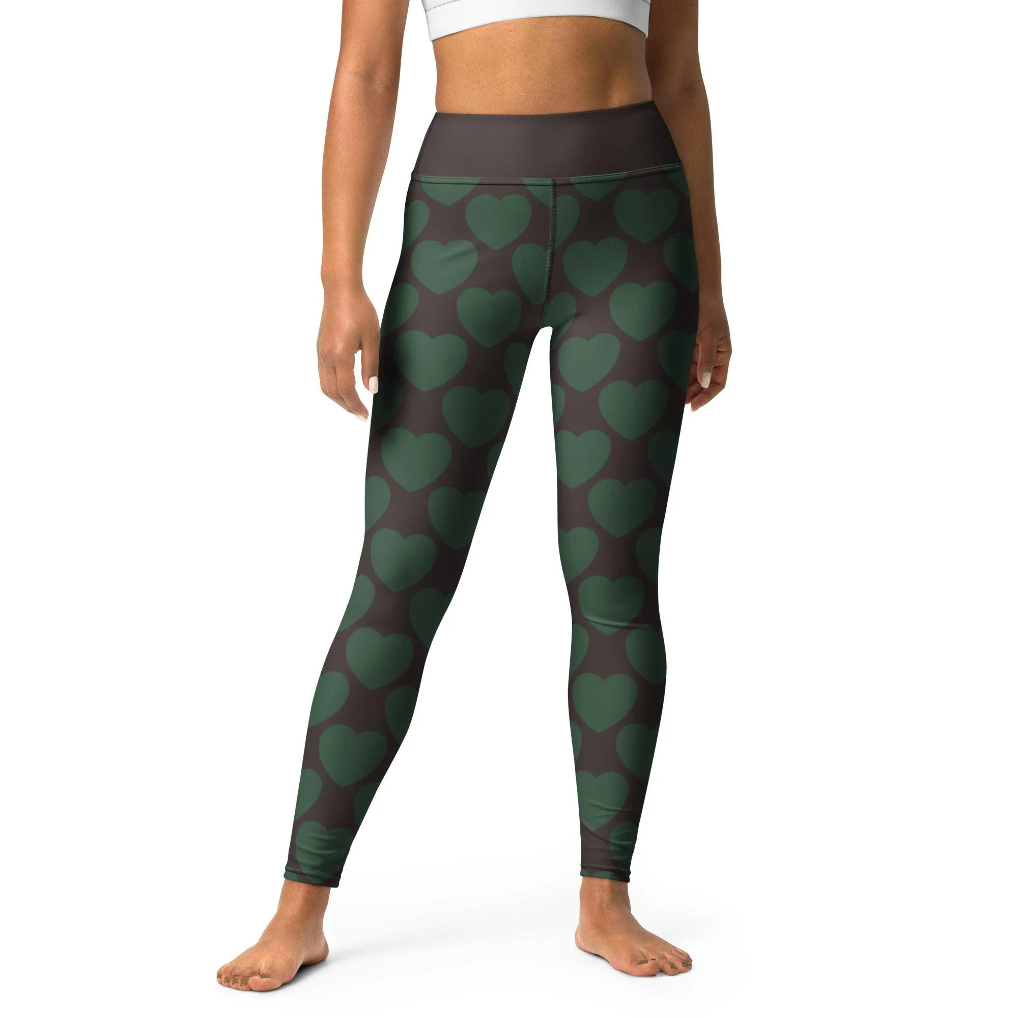 ELLIE LOVE forest -2- Yoga Leggings