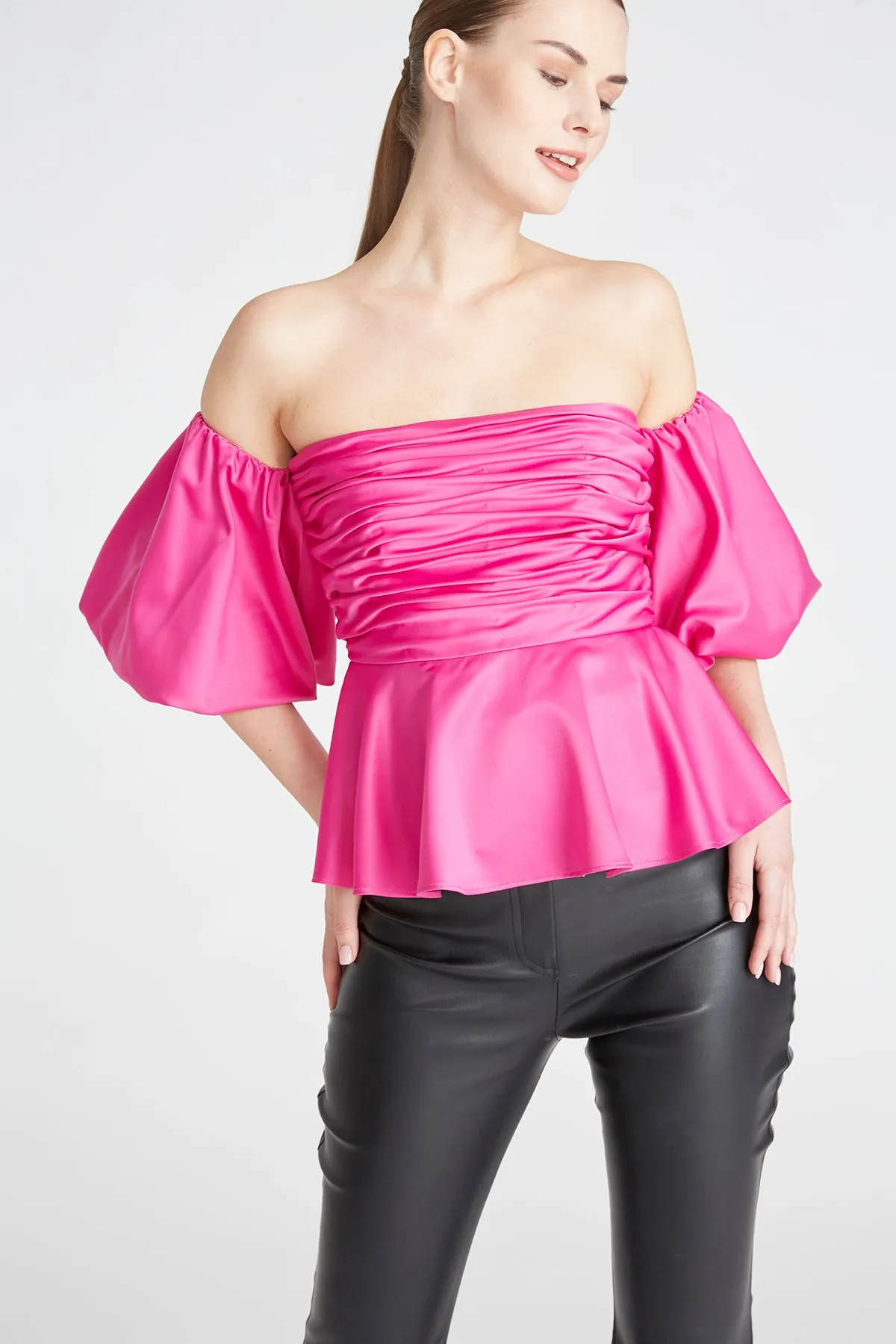 Eman Peplum Top