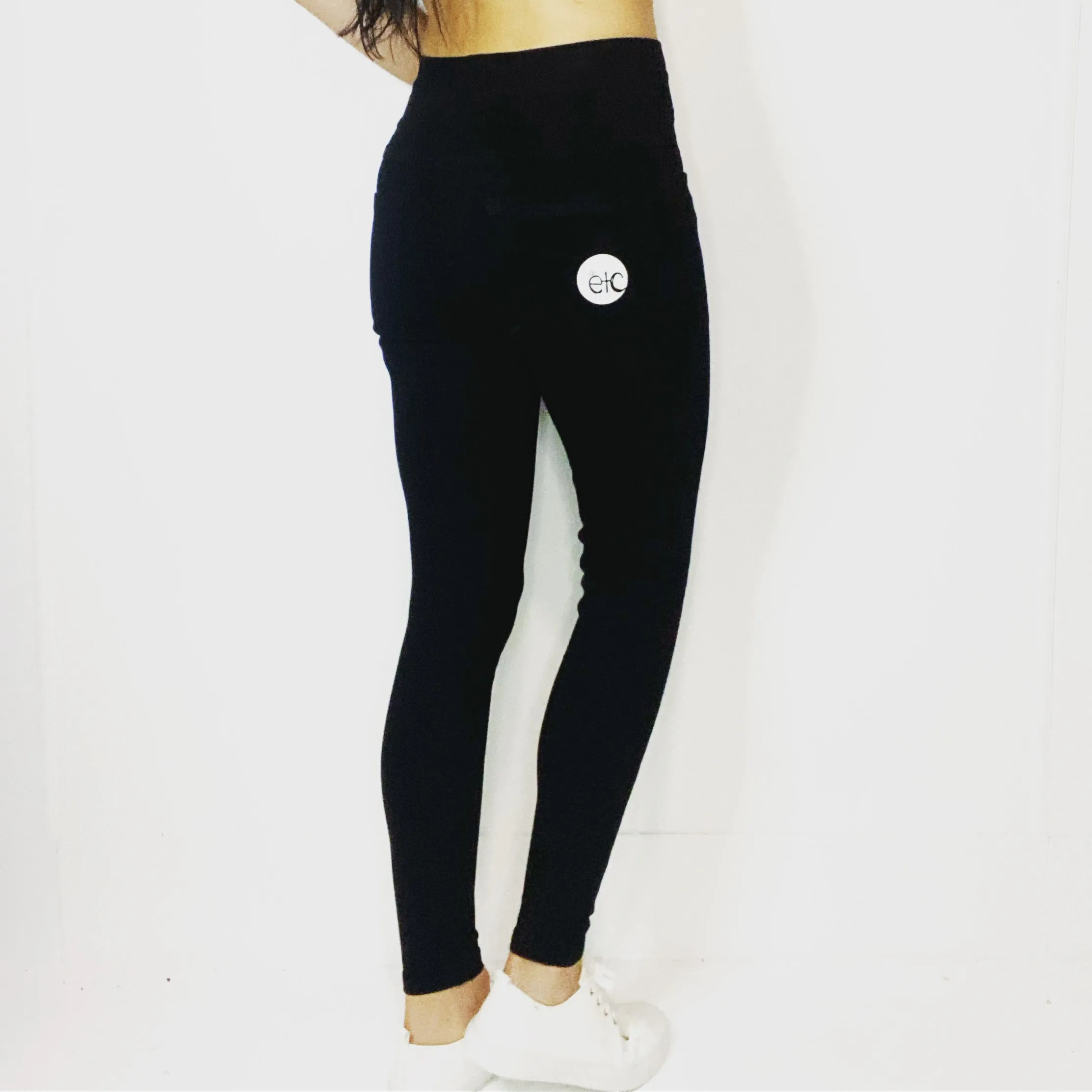 ETC Staple Black High Waist Jeggings