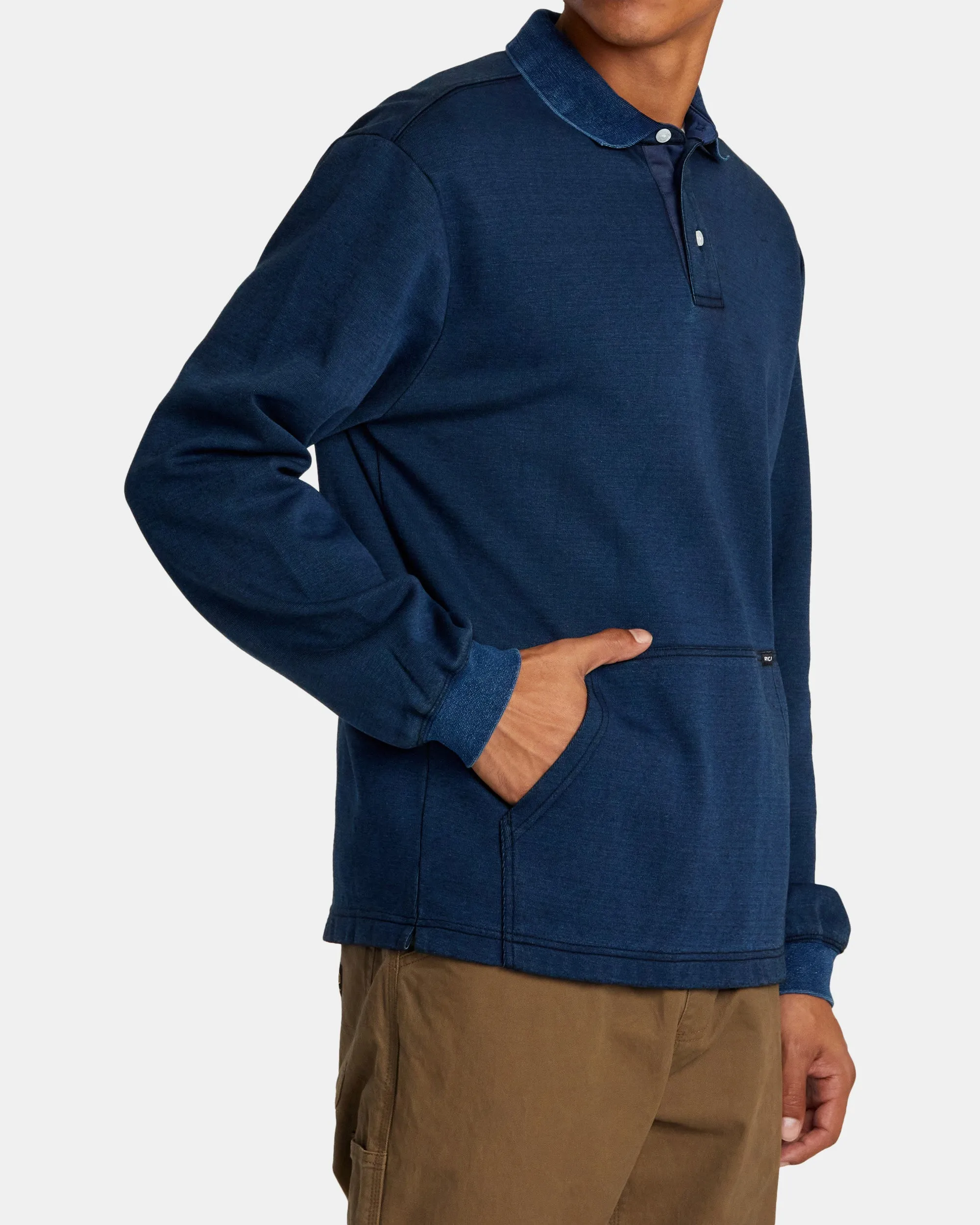 Fairfax Fleece Pullover - Indigo