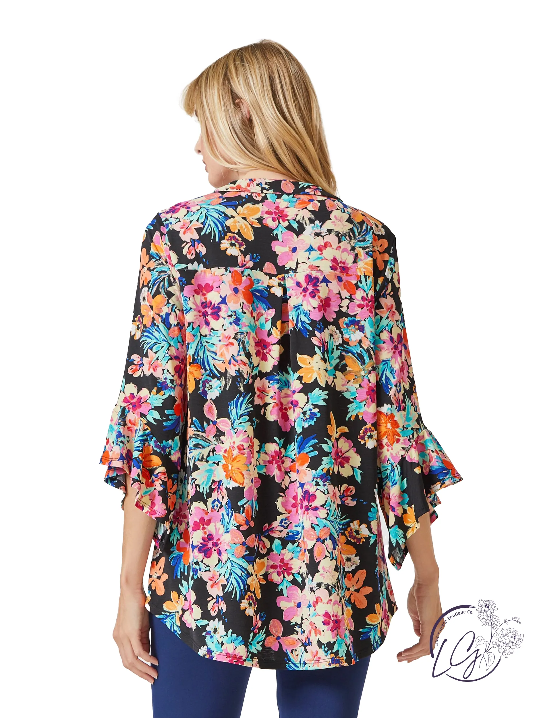 Floral Faith Blouse