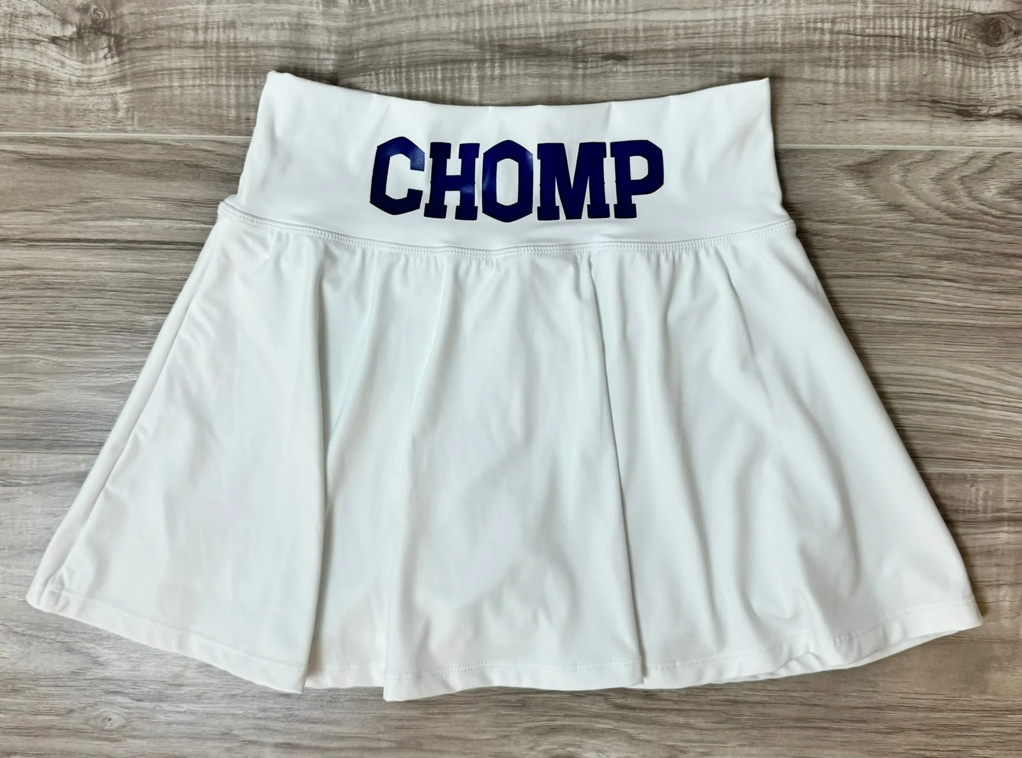 Game Day Athletic Tennis Skirts in Chomp