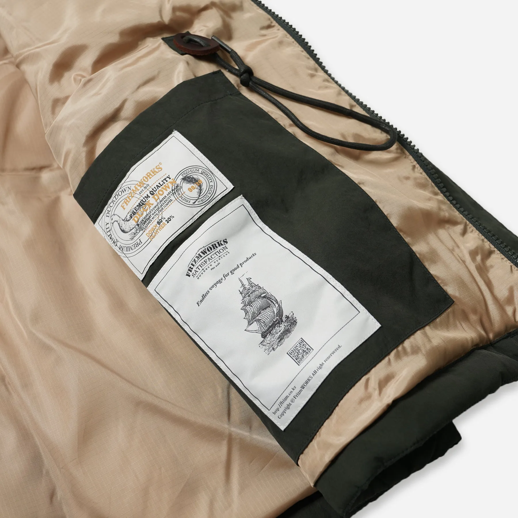 KARAKORAM DOWN VEST - DARK GREEN