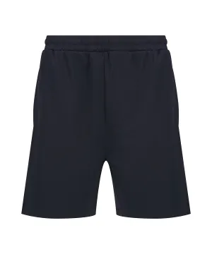 Knitted shorts with zip pockets | Navy