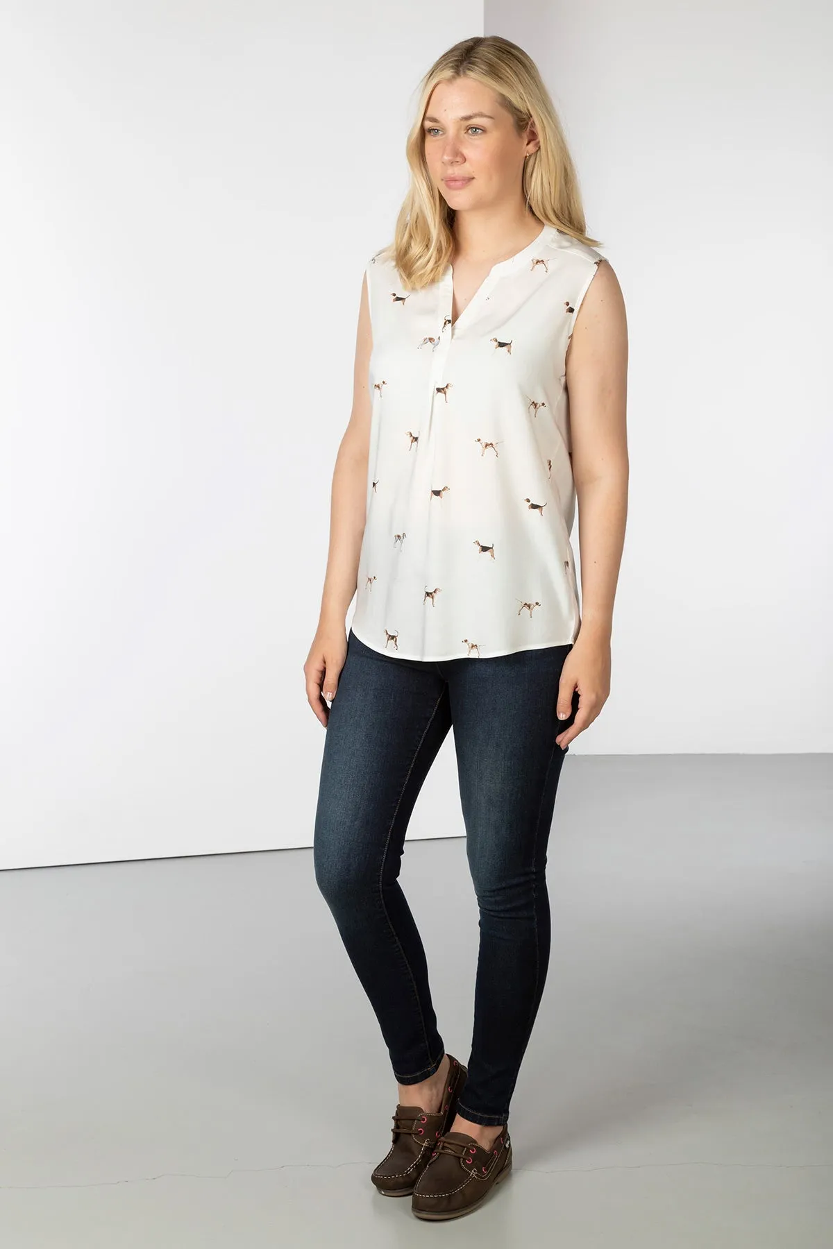 Ladies Sleeveless Blouse - Wistow II