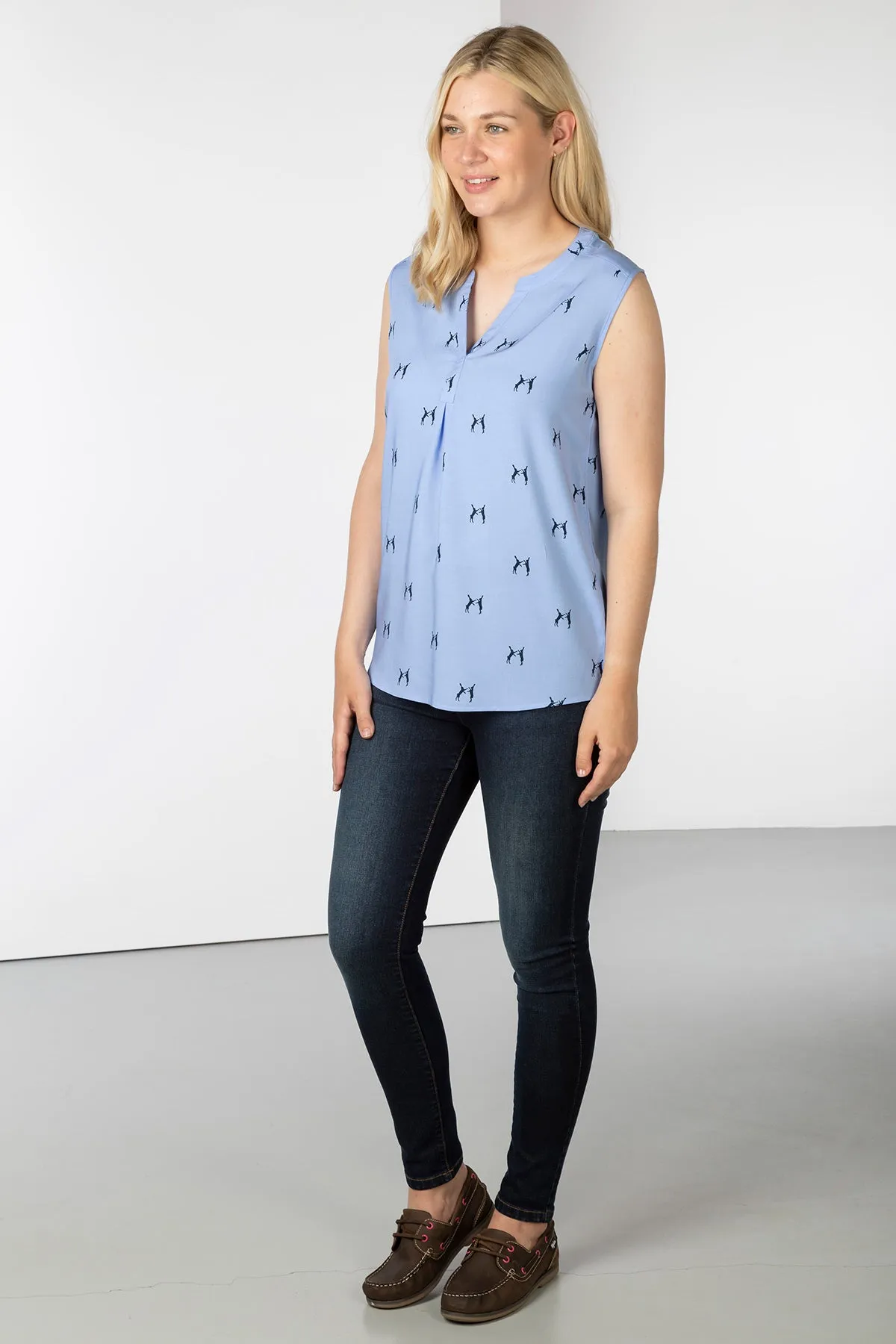 Ladies Sleeveless Blouse - Wistow II