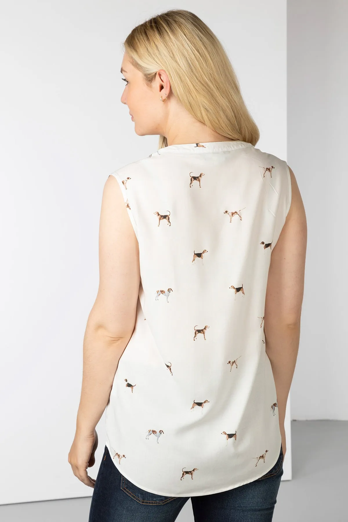 Ladies Sleeveless Blouse - Wistow II