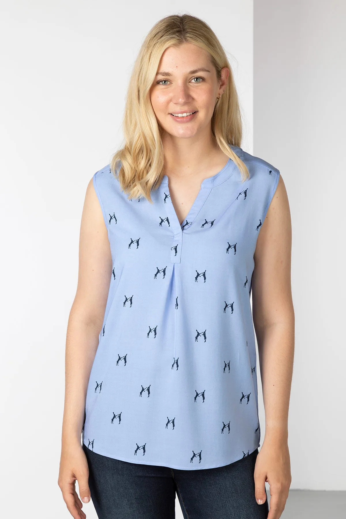 Ladies Sleeveless Blouse - Wistow II