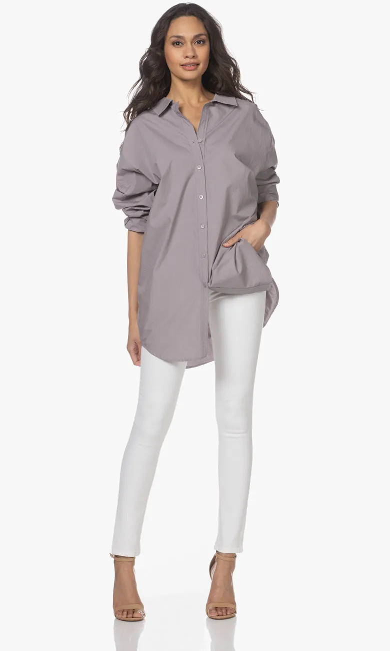 Mes Demoiselles Eternal Oversized Shirt - Mauve