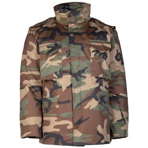 Mil-Tec Classic M65 Field Jacket with Liner Woodland Camo