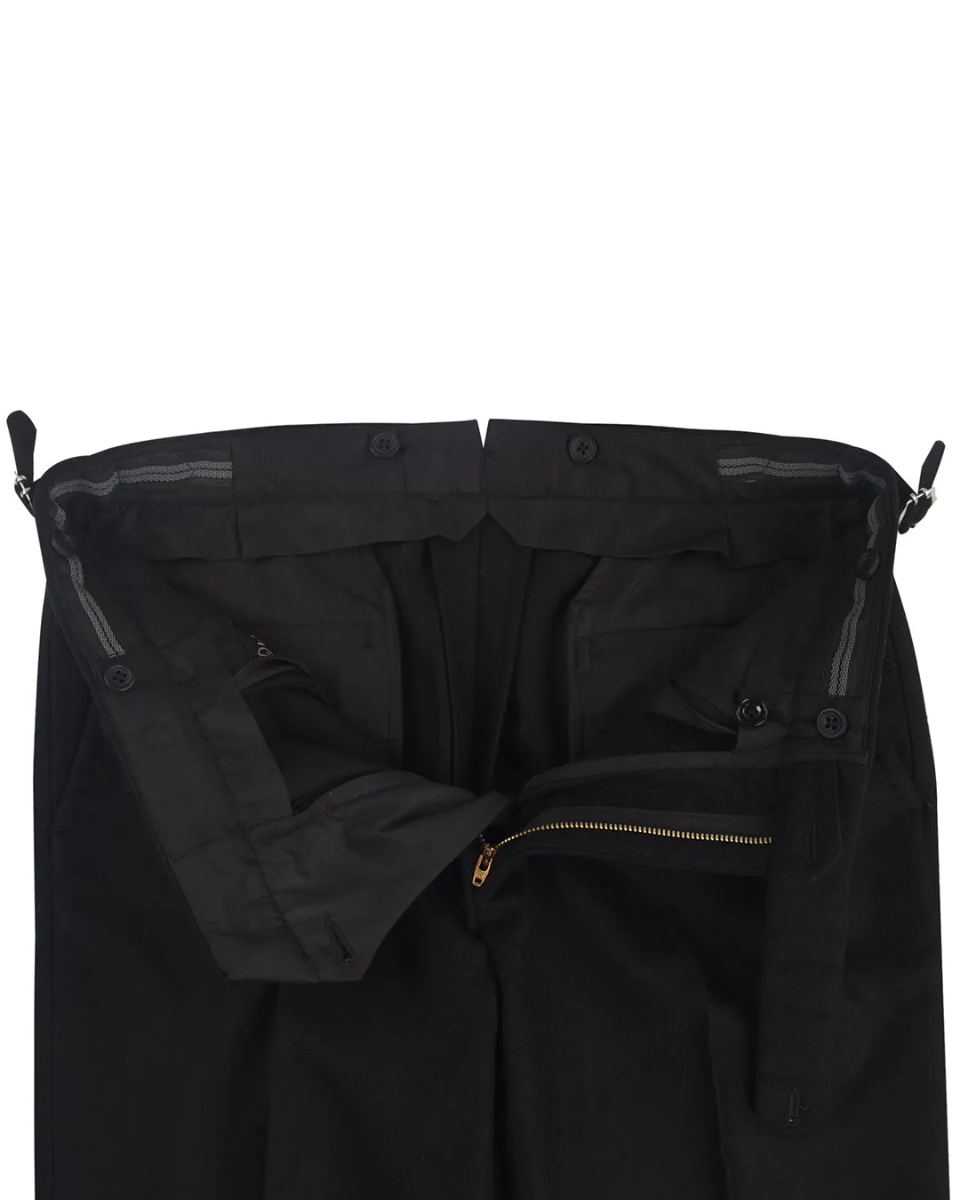 Minnis Flannel: Black Twill Pants