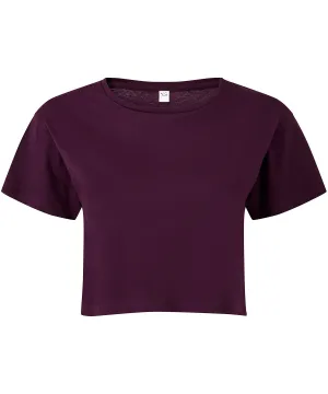 Mulberry - Women's TriDri® crop top