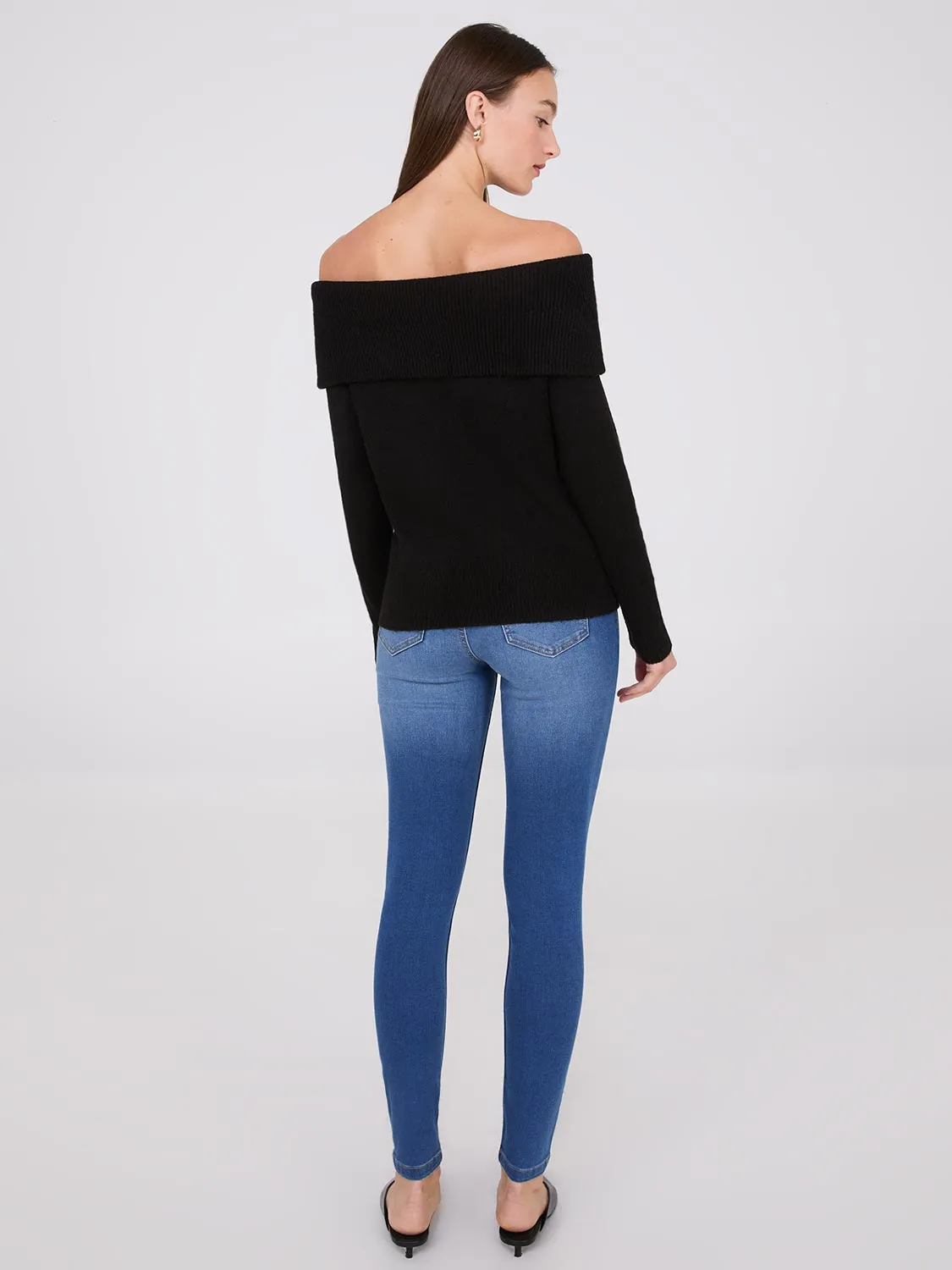 Off-The-Shoulder Sweater