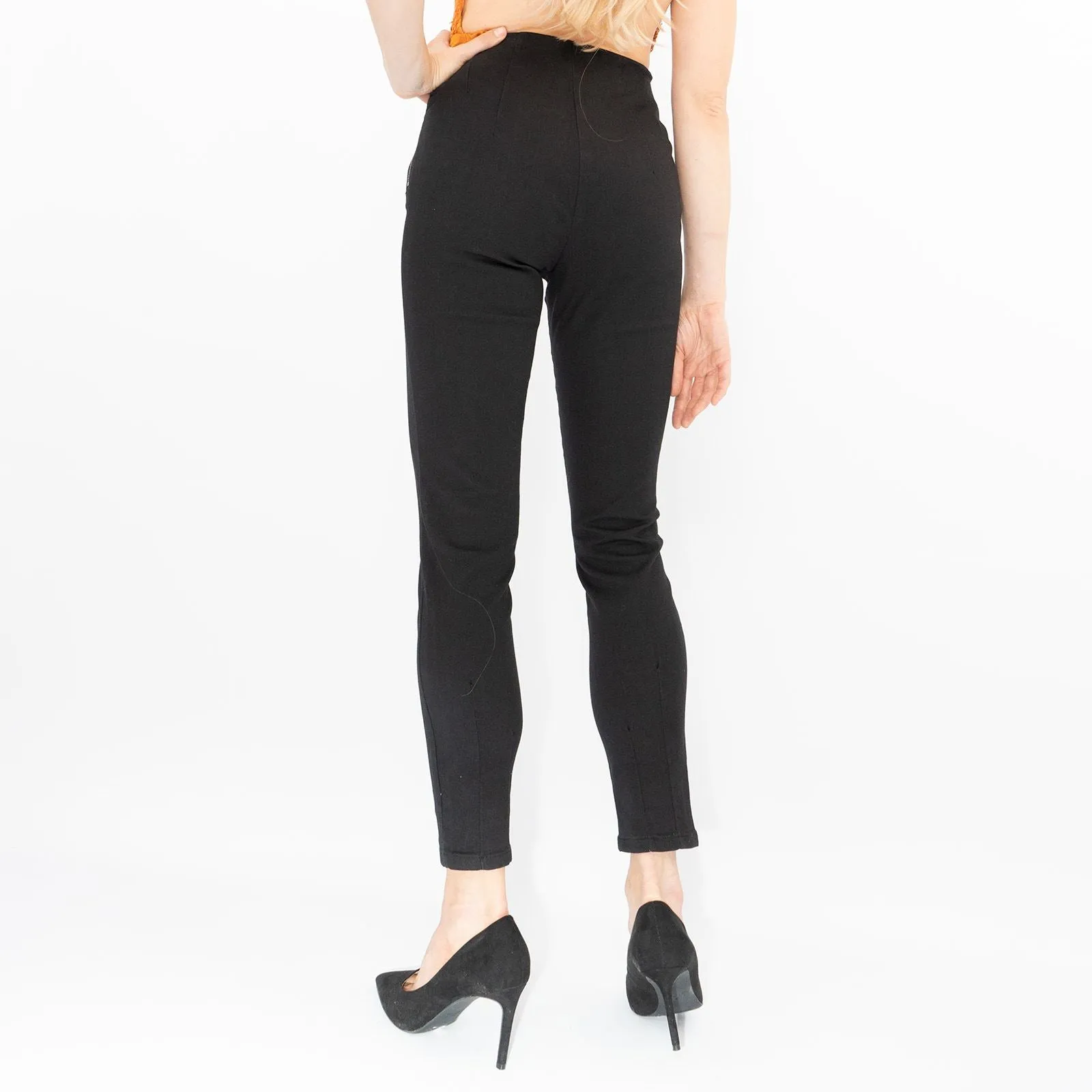 Phase Eight Amina Skinny Leg Jeggings Stretch Denim Black Jeans