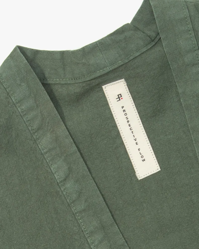 Prospective Flow Jacket, Haori, Military Green