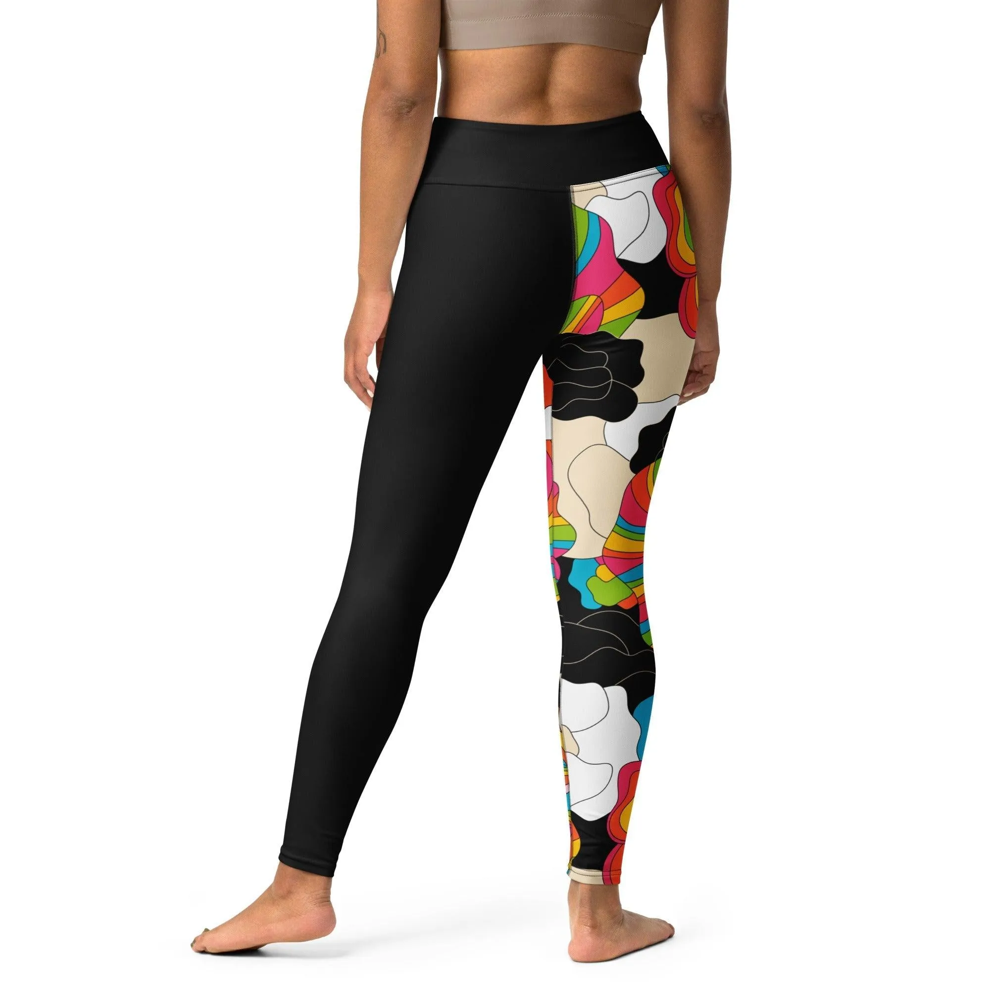 RAINBOW POPPY - Yoga Leggings