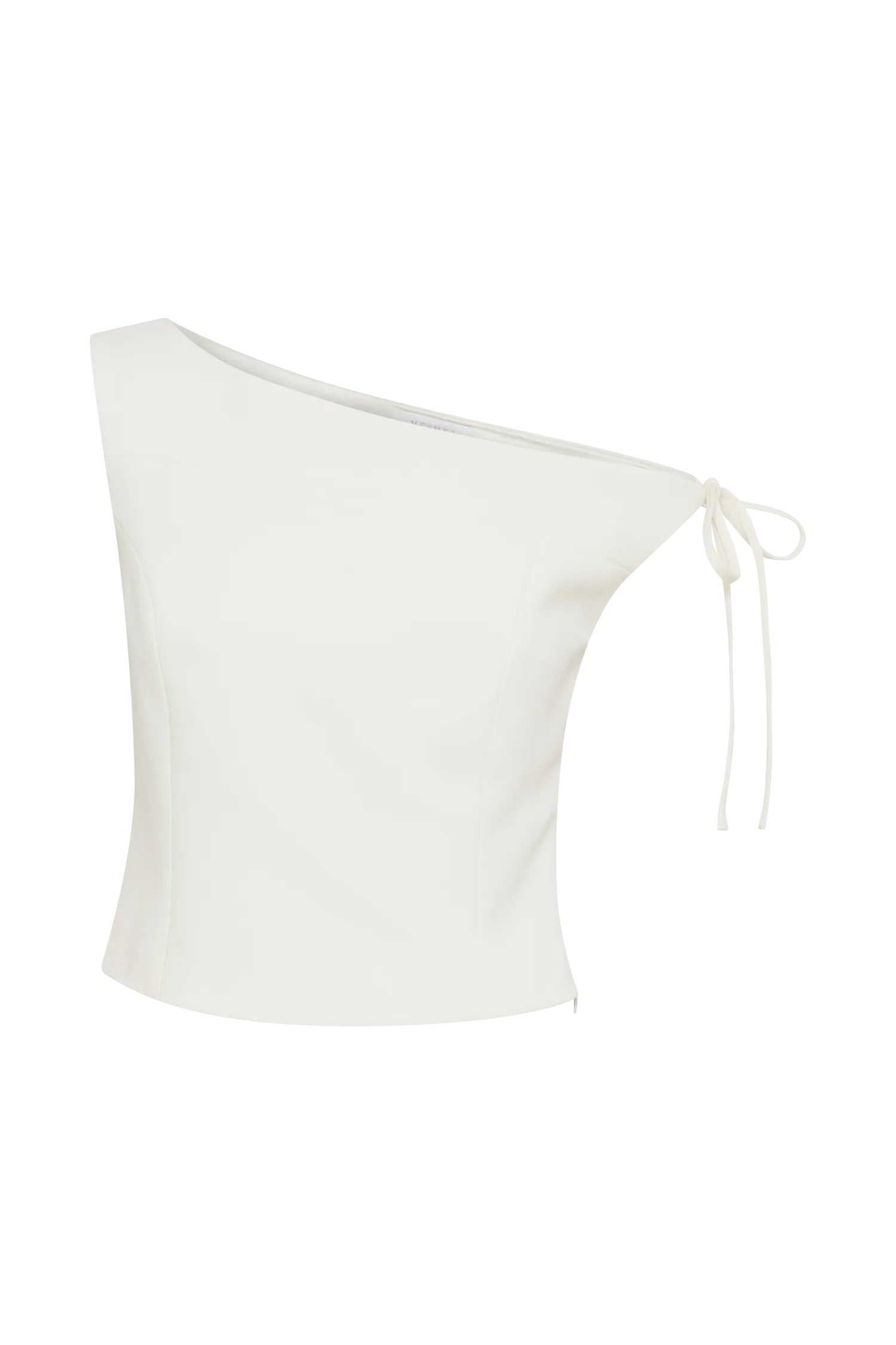 Ramsey Suiting Off Shoulder Top - Ivory