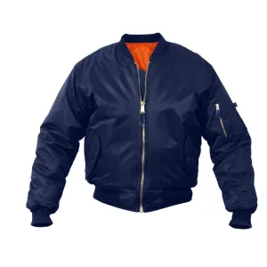 Rothco MA-1 Flight Jacket - Navy Blue