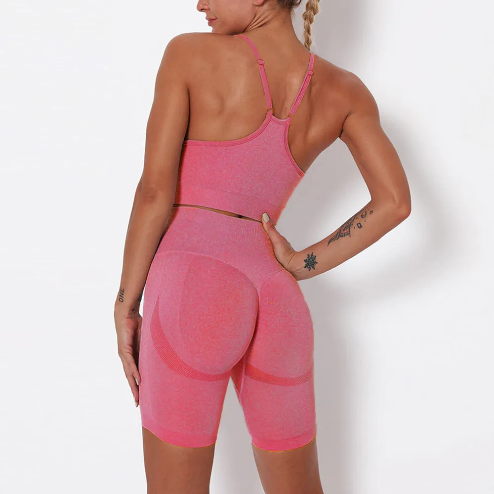 Seamless Women Short Yoga Sets