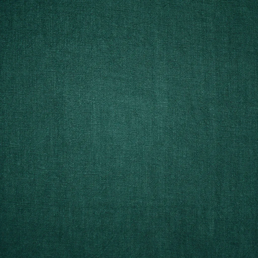 Soft Washed Linen Solid Emerald