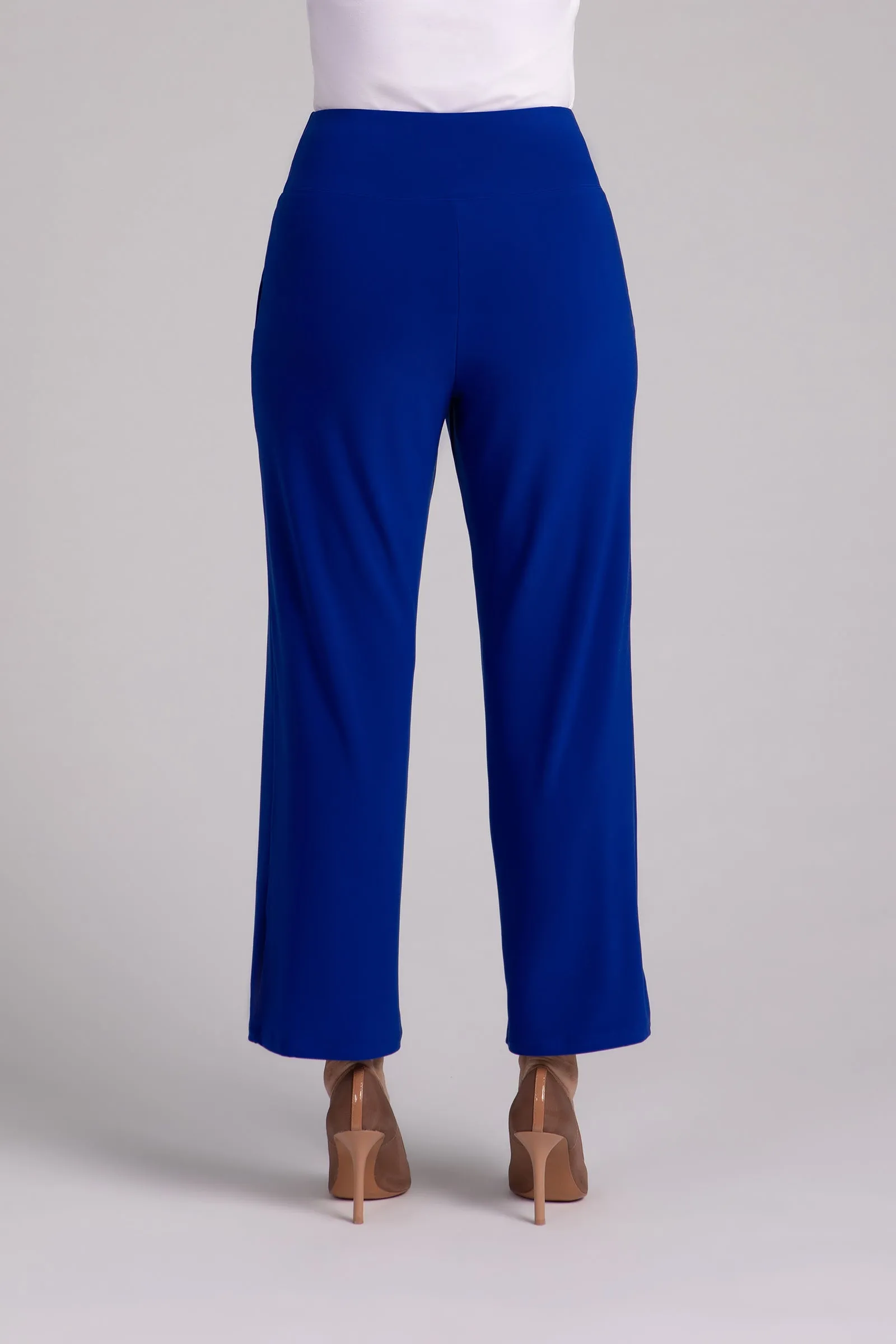 Straight Leg Ankle Pant | Lapis