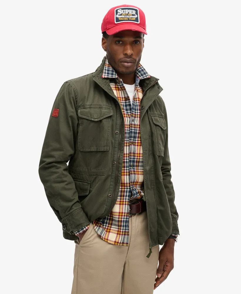 SUPERDRY ROOKIE MILITARY JACKET KHAKI M5011946A-D88