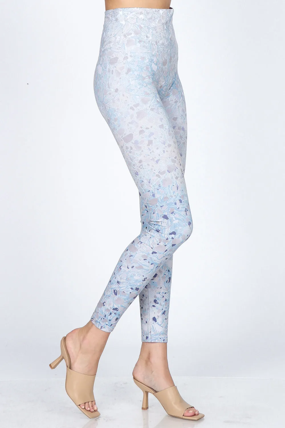 Terrazzo Floral Leggings