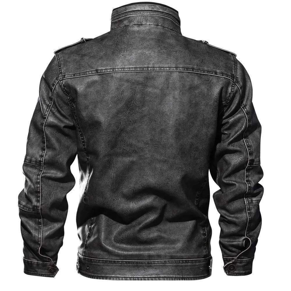 Velvet Leather Collar Jackets