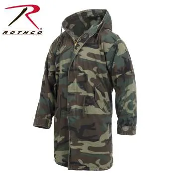 Vintage Style Camo M-51 Fishtail Parka