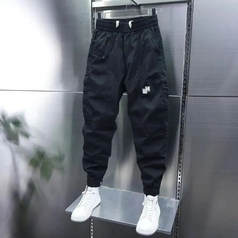 WN Men's Joggers Casual Pants Korean Sweatpants