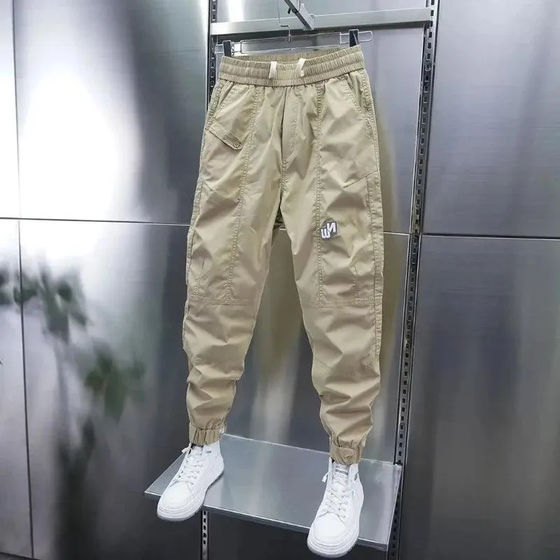 WN Men's Joggers Casual Pants Korean Sweatpants